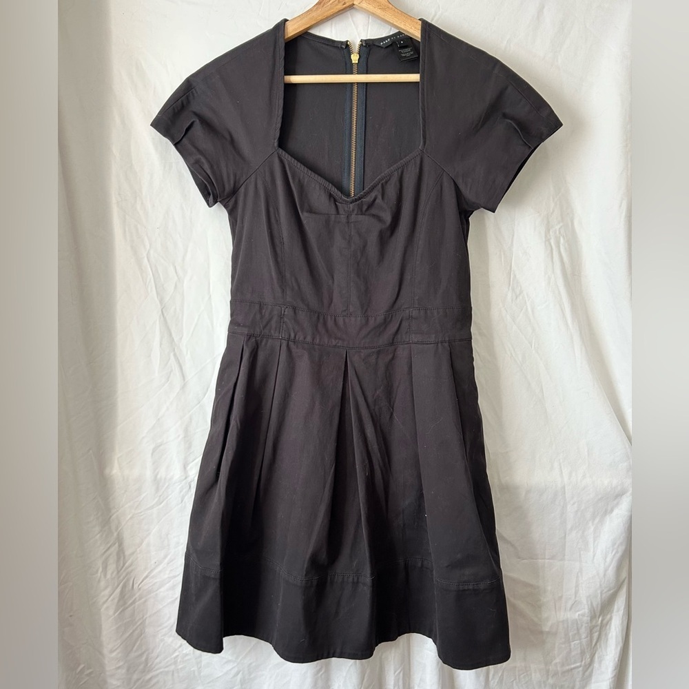 Classic Black Fit & Flare Dress